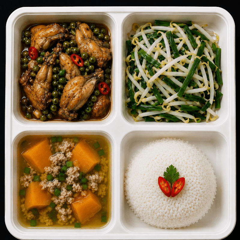Ảnh thực đơn Ếch kho tiêu xanh