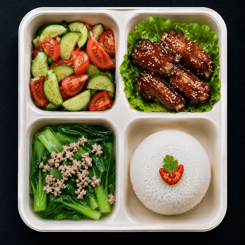 Ảnh thực đơn Sườn nướng mật ong